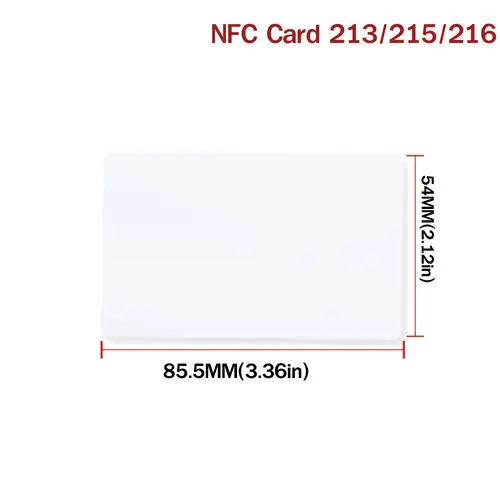 10/50pcs NFC Ntag216 Ntag215 Ntag213 White Card TAG ISO14443A RFID Cards Ntag 213 Chip for all NFC enabled phones - Image 5