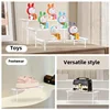 Acrylic Display Rack Transparent Height Increase Shoe Ornament Storage Rack Figurine Display Multifunctional Storage Holders 5