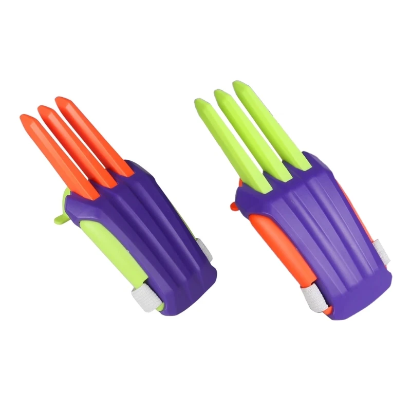 

B2EB Telescopic Carrot Claws Toy AntiAnxiety Hand Spinner Decompression Fidgets 3D Knife Toy Kids Student Stress Reliever Toy