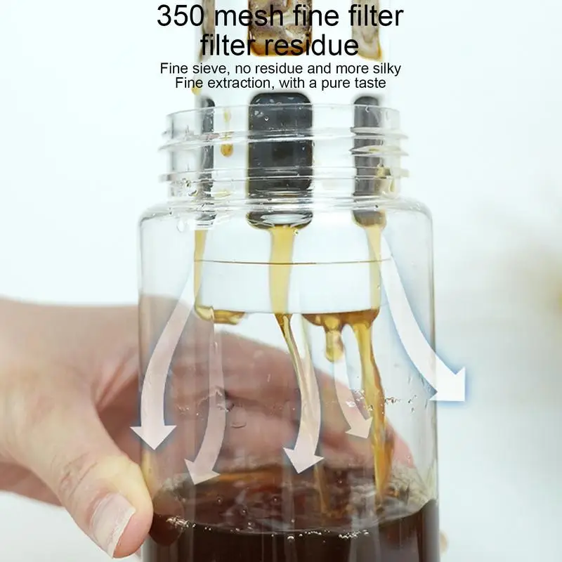 Cold Brew & Iced Coffee Bottle Maker Leakproof Cold Brew Travel Mug With  Airtight Lid And Mesh Filter Iced Coffee And Tea Infuse - AliExpress