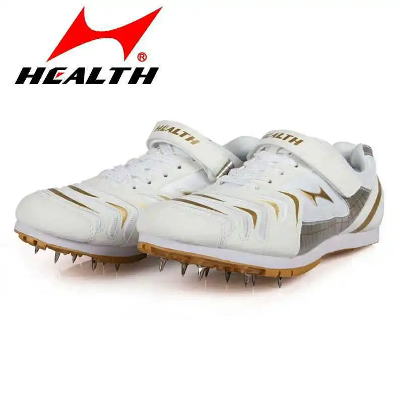 Men Women Track Field Training Shoes LightWeight Long Jump Sprint Spikes Size 36-45