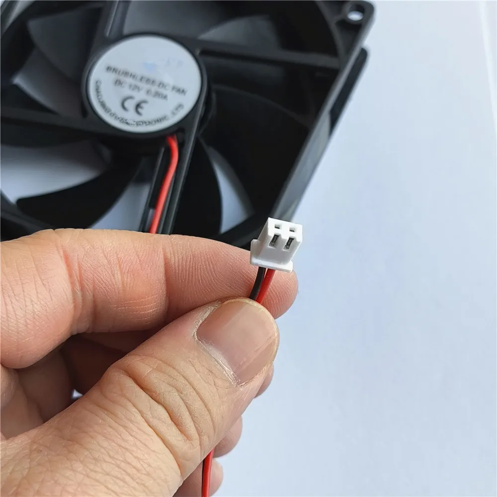 Mini DC 5V/12V/24V Cooling Fans For Computer PC Case Mute Motor Strong Power Supply Radiating 4/5/6/7/8/9/12cm Drop Shipping