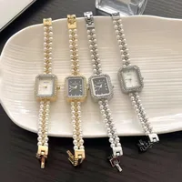 Pearl Studded Strap Women Watch Luxury Ladies Gift Bracelet Watch Fashion Quartz Wristwatches Dropshipping Relojes Para Mujer - Image 2