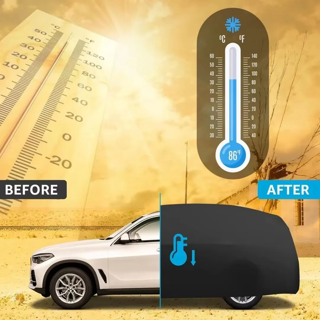 BUICK 센추리 자동차 커버 야외 방수 햇빛 비 눈 보호 UV 자동차 커버 190T 자동차 보호 풀 커버