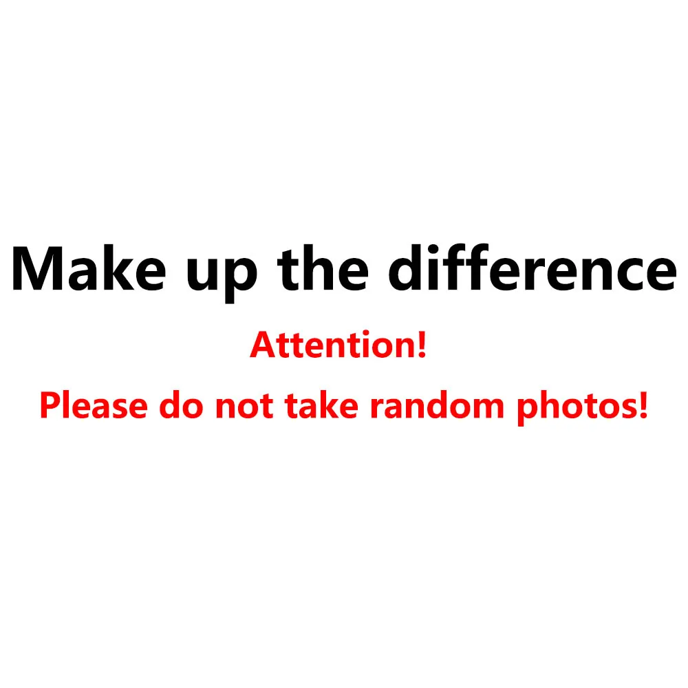 Exclusive ordering link - please do not place the wrong order