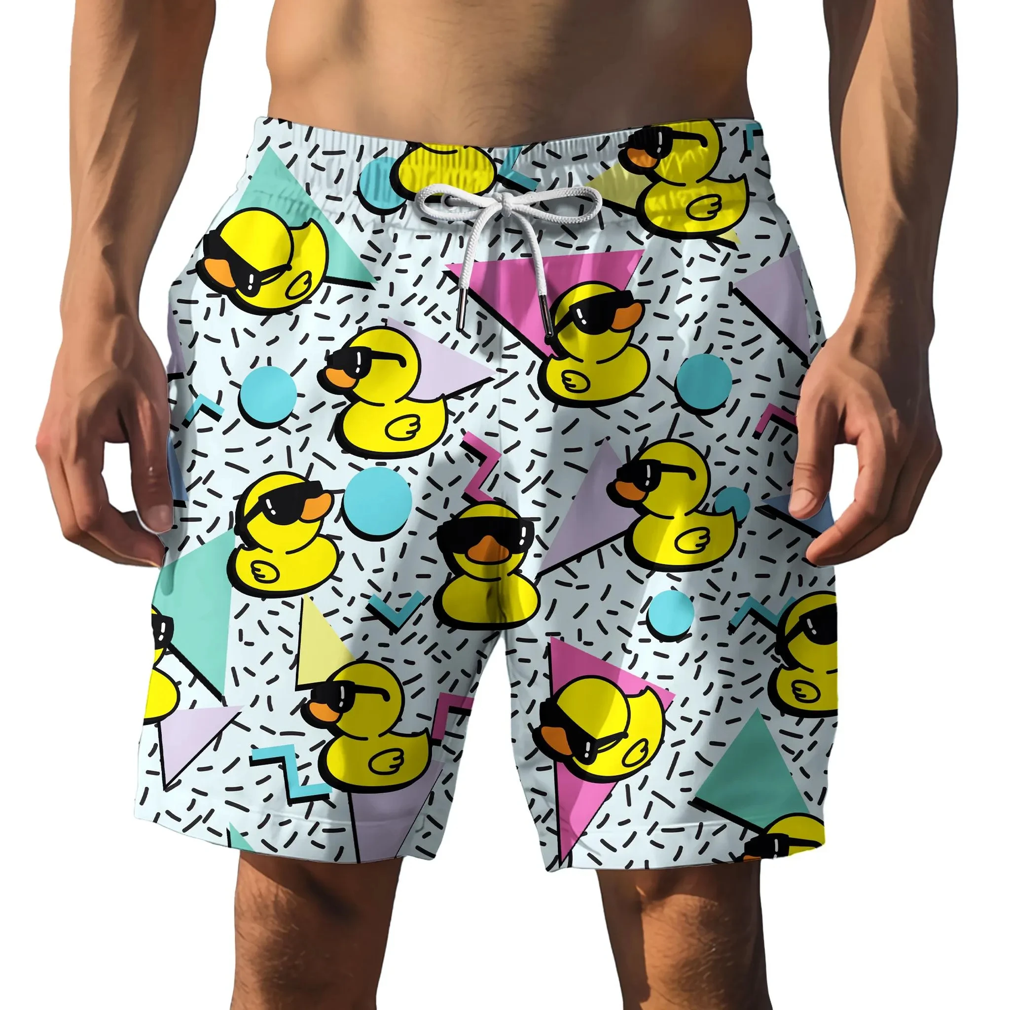 Men's Beach Shorts 3D Print Surfing Hawaiian Trunks