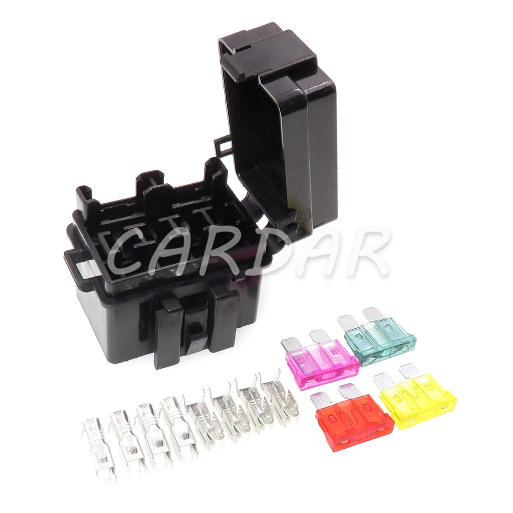 1 Set Automotive Circuit Controller Box Relay Fuse Box Assembly