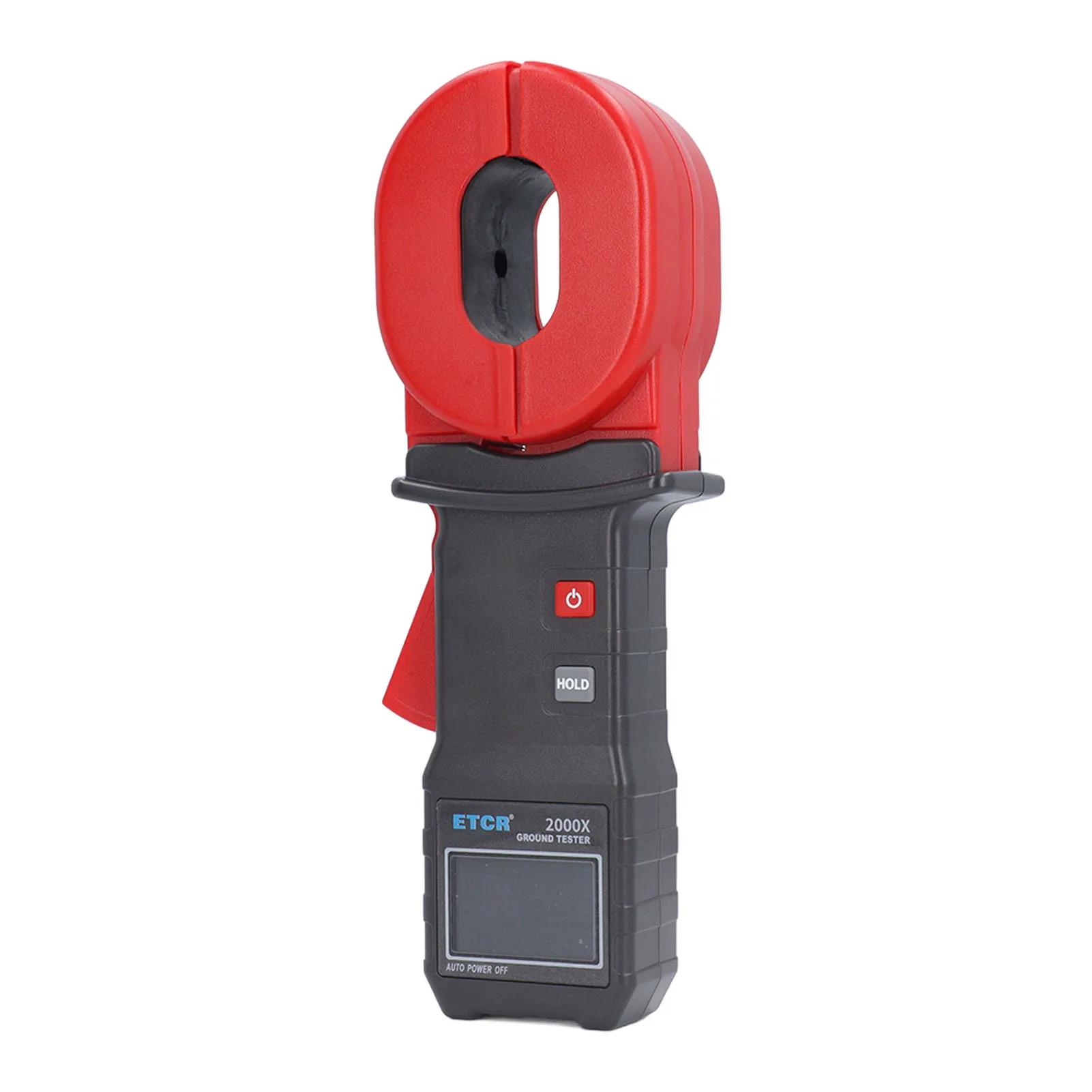Resistance Tester Digital Ground Resistance Meter LCD Display 0.01~500&Omega; Auto Ranging Clamp Earth Resistance Meter Tester