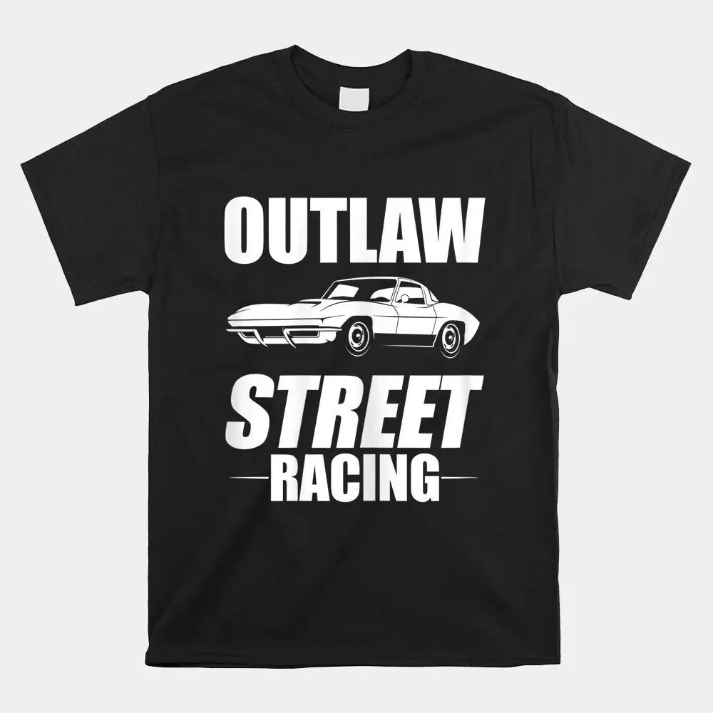 Распродажа! Забавная футболка Outlaw Street Racing с коротким рукавом, Женский размер, 100% хлопок (art.: 3920c7ebbeda7) - 3920c7ebbeda7
