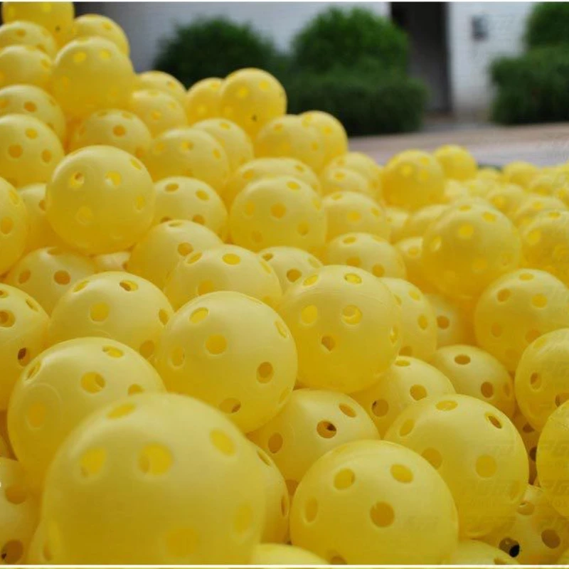 PGM Golf Hollow Indoor Practice Ball Ultra-light Swing Putting Training Yellow White Random Color Factory Q009 golf balls 20pcs