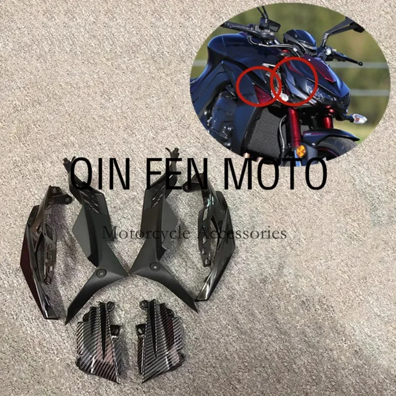 

Боковые Накладки для мотоциклетных фар, коврики, впускной воздух, ОЗУ, панель радиатора, подкладка, боковая пластина, обтекатель, подходит для Kawasaki Z1000 14-19