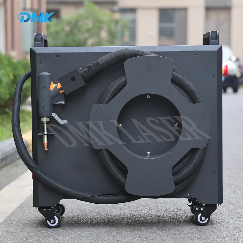DMK-Air Cooling Laser Welders, Portable Handheld Welding Machine, 4 in 1 Welding & Cleaning for Metal Steel and Aluminum, 1500W 3