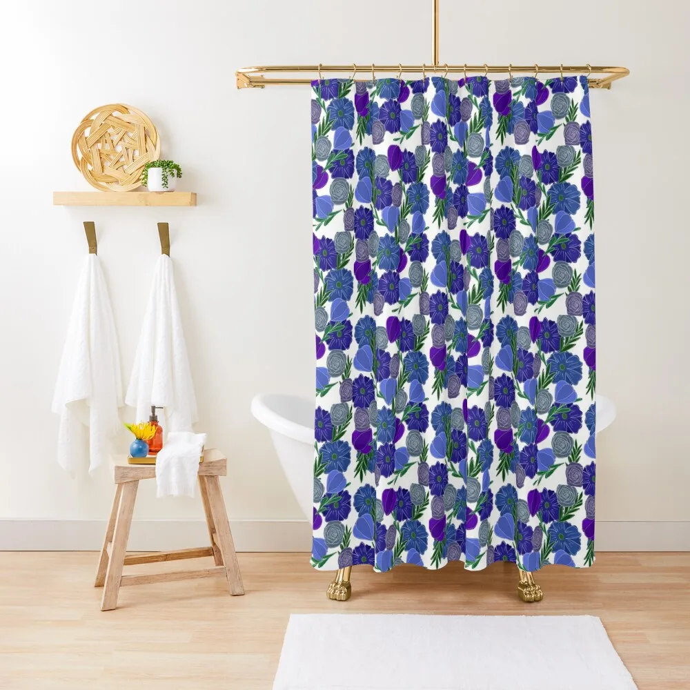

Out of the Blue Shower Curtain Elegant Bathroom Shower Set For Shower Luxury Bathroom Curtain