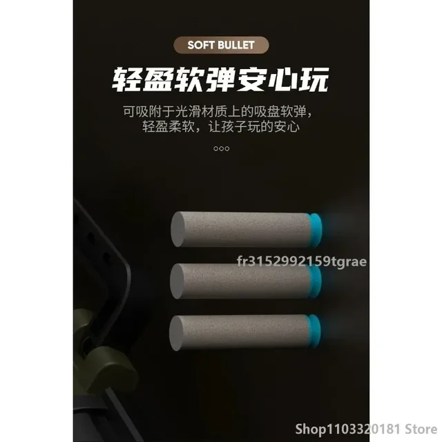Children'S Rpg Rocket Launcher Soft Bullet Gun Toy Gun Boy Simulation Rocket Launcher Manual Loading Christmas 2025 3