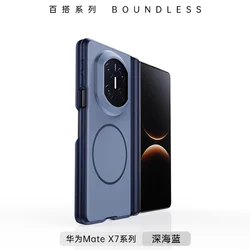 Magnetic Circle Pattern Protective Phone Case with Enhanced Grip for Huawei Mate X7 (A1)