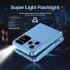 Original SERVO Flip 6 Mobile Phone 4SIM Card Standby GSM Network Magic Voice Call Recording Torch Fold Cellphone Free Phone Case 3