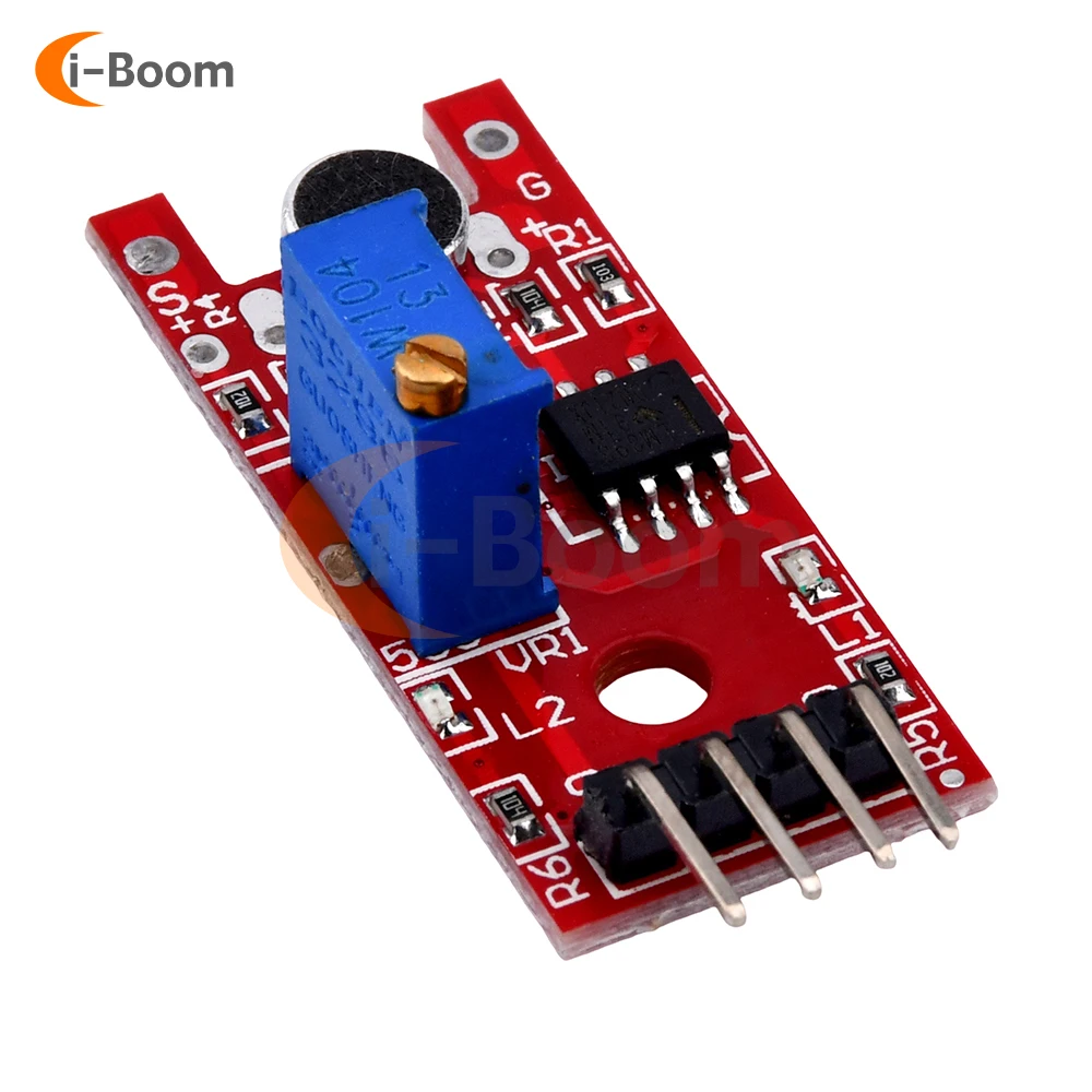 

DC 3V/5V Microphone Amplifier Sound Sensor Sound MIC Voice Module Professional Microphone Amplifier