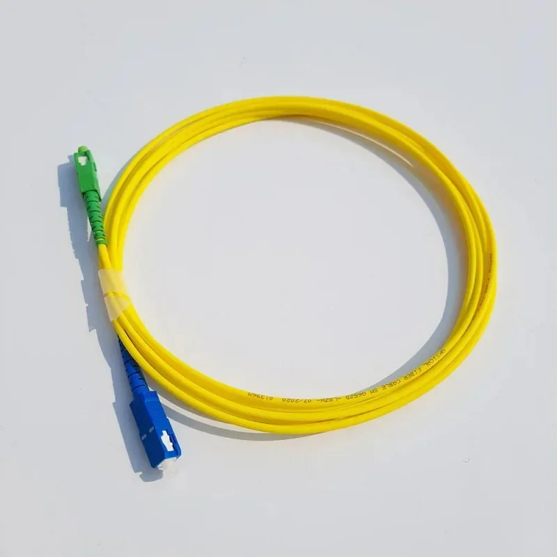 

5pcs SC/APC-SC/UPC Optical Patch Cord Cable Simplex FTTH SM Single-mode 1m/2m/3m/5m Fiber Optic Jumper 2.0mm or 3.0mm