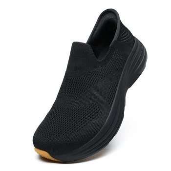 2026 New Slip On Walking Shoes Men Breathable Soft Sole Comfortable Casual Sneakers 1
