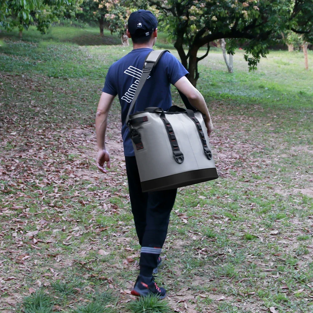Cooler Bags Factory Waterproof Ice Insulated TPU Quality Portable Camp Soft Cooler with Close Cell Foam