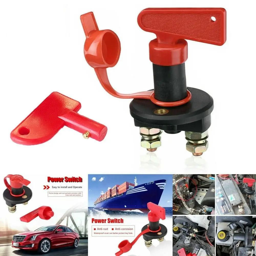 Pratico Universale Auto Tool Master Kill Switch Heavy Duty Cut Off Power Car Battery Isolator