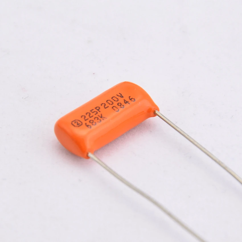 Orange Tone Capacitor SBE/CDE 0.0155UF/0.047UF/0.022UF/0.068UF/0.033UF/0.1UF For Electric Guitar Bass Cap