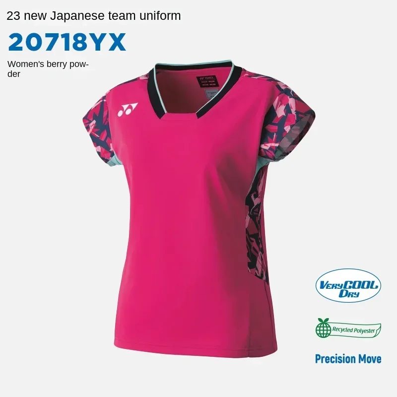 Sport T Shirt Yonex Tennis Clothing Quick Dry Badminton Jersey Short Sleeve Men Women Summer 10521