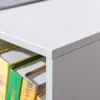 Kids Cube Organizer with Lounge Chair and Large Cube Shelving, Grey 6