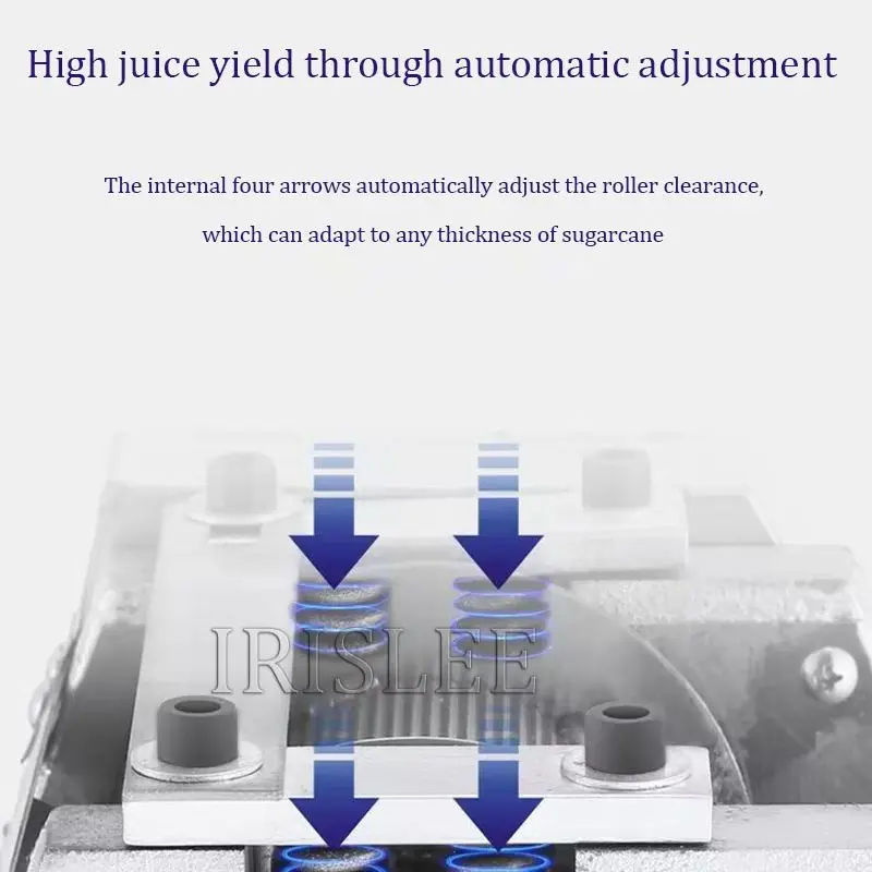 Sugar Cane Juice Extractor Equeezer Sugarcane Juicer Stainless Steel Multi-Purpose Commercial Sugarcane Juice Machine 3