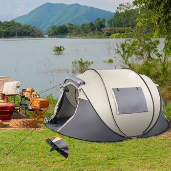 4 Person Pop Up Tent 1