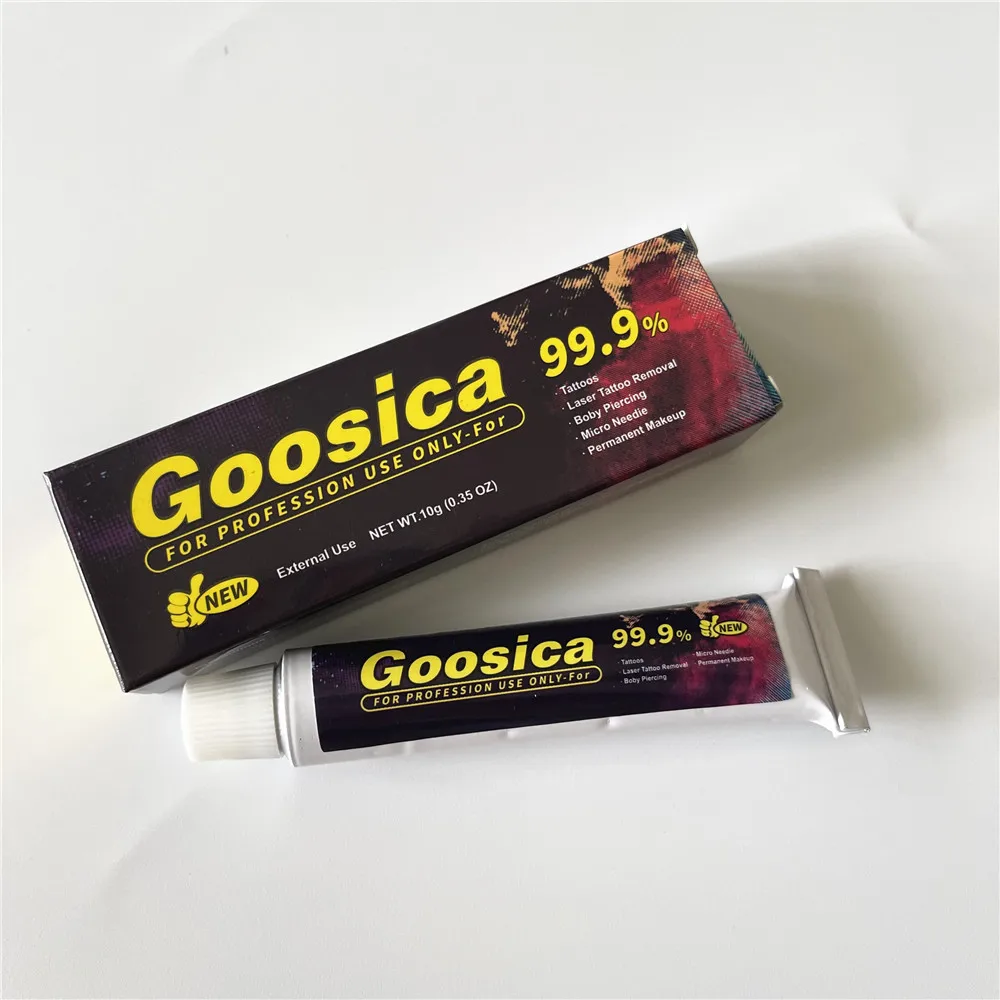 

Newest Genuine 99.9% Goosica Tattoo Pink Cream Before Semi Permanent Makeup Microblading Eyebrow Lip 10G