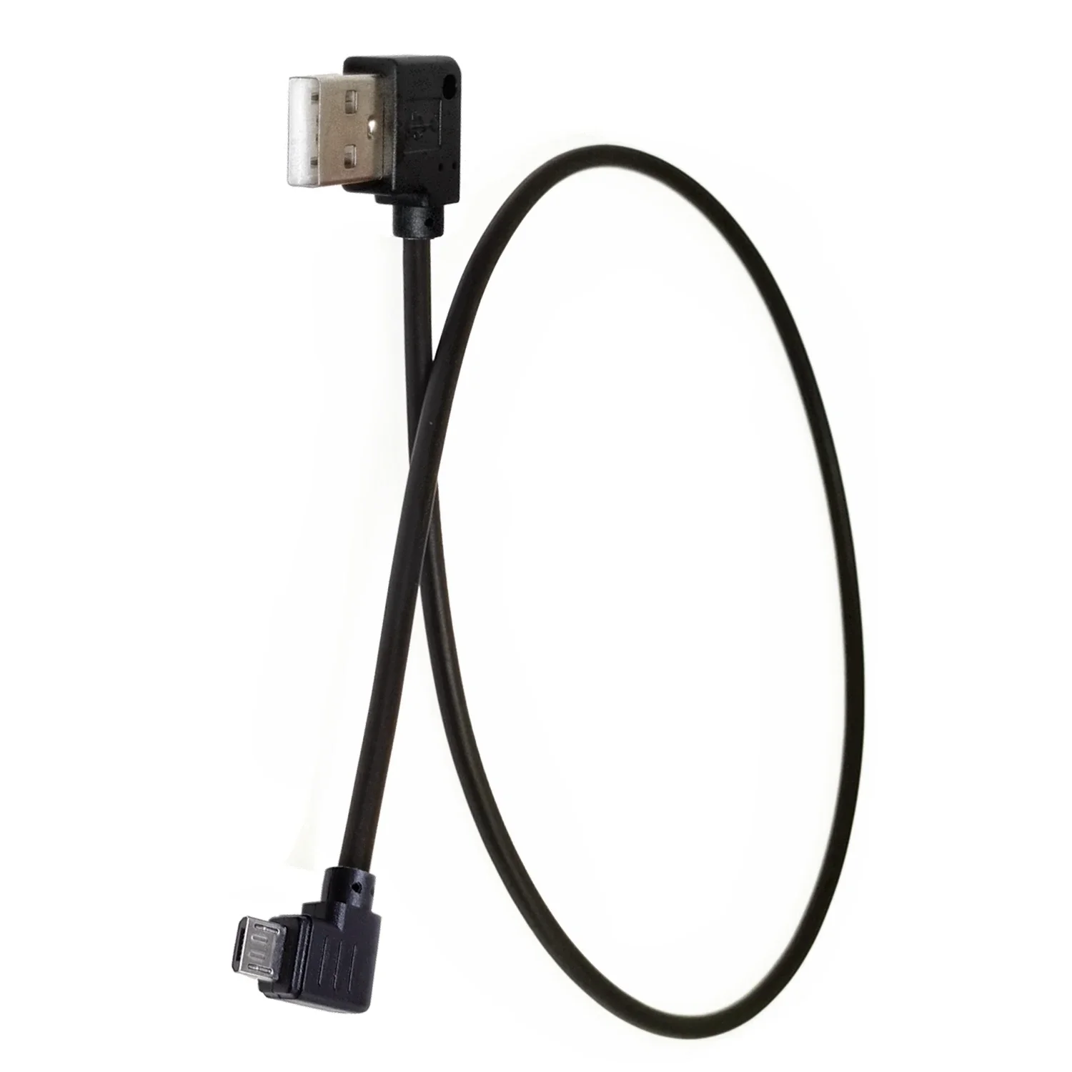 

100PCS Micro USB male to male, up, down, left and right data loading cable connectors for tablets at 90 degree angles,25cm-500cm