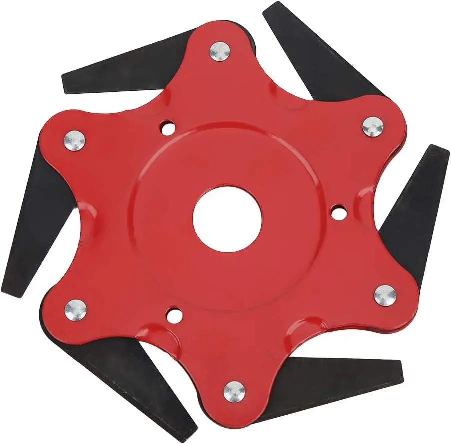Trimmer Head Replacement for String Trimmers, Reversible Weed Eater, Brush Cutter Blades, Professional Grass Trimmer Head