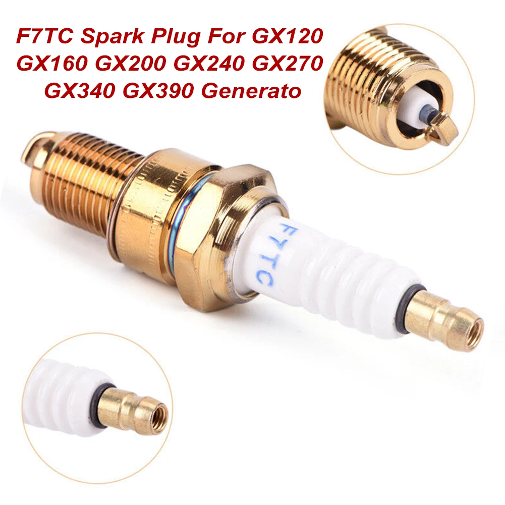 Kit Spark Plug Parts GX390 Generator Replacement Alternator Engines F7TC For Honda GX200 GX240 GX270 Accessories