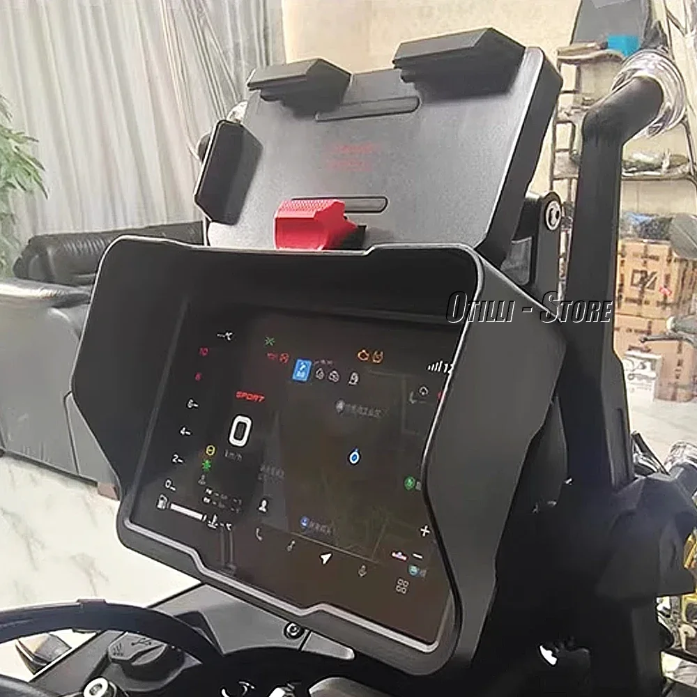 Motorcycle Sun Visor Cover Instrument Cover Protection Dashboard Sun Visor Anti-Glare for CFMOTO 800 MT 800MT Explore