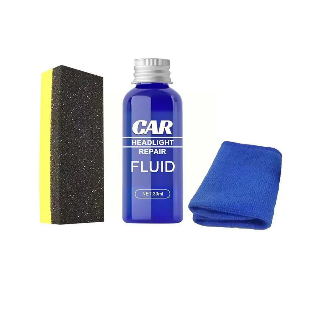 Car Headlight Repair Fluid Lens Restoration System Car Polish Fluid