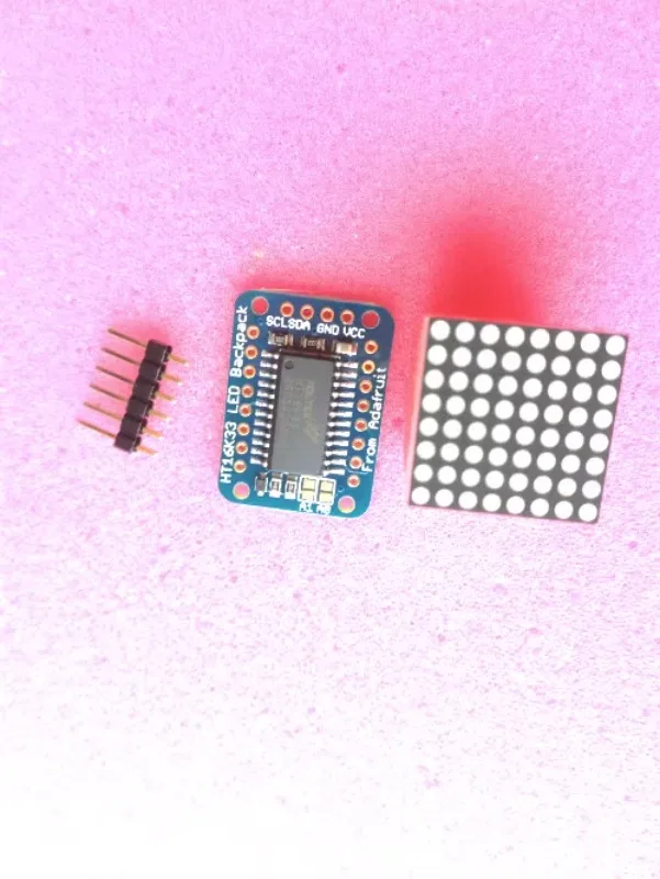 Mini 8x8 LED Matrix w/I2C Backpack Adafruit Yellow Blue Red - AliExpress 1503 Mini 8x8 LED Matrix w/I2C Backpack Adafruit Yellow Blue Red - AliExpress 1503