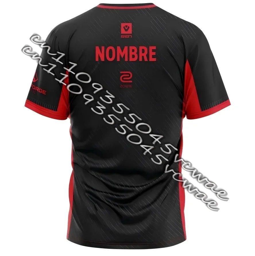 모토 센티넬스 2026 에스포츠 팀 남성용 여름 스포츠 티셔츠 발로란트 커스텀 의류