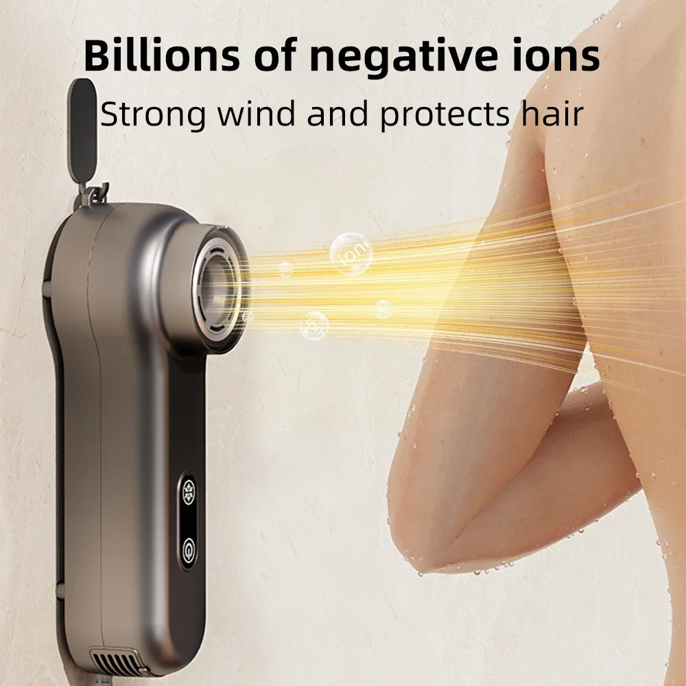 mini automatic electric portable ionic small air hand hair blow body compact clothes shoe dryer machine pet BLDC wall mounted
