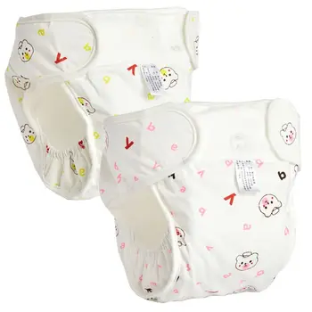 0-12 mesi pannolini riutilizzabili regolabili pantaloni pannolini lavabili per bambini comodi pannolini di stoffa a tenuta stagna da 3-15 kg neonato