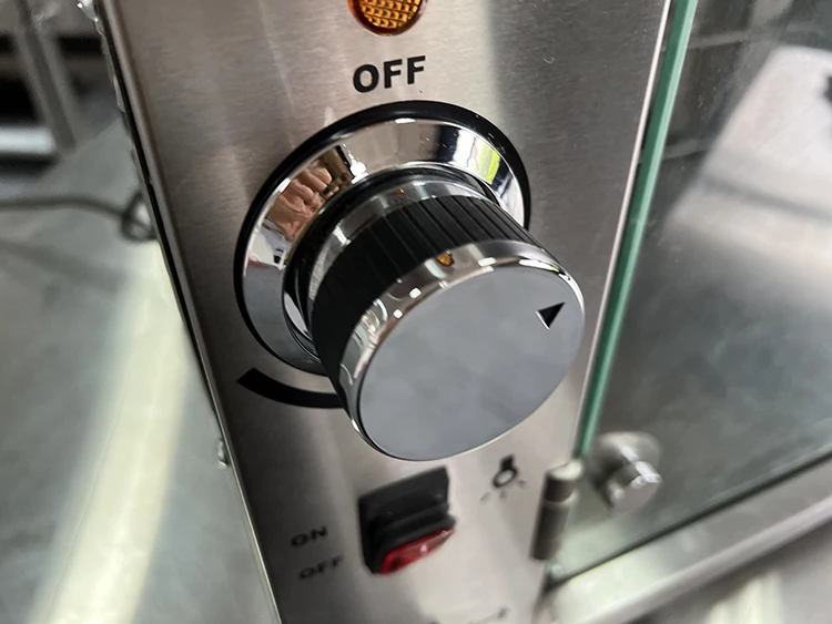 Commercial Electric Rotisserie Oven Business Application Stainless Steel Chicken Rotisserie Machine 3