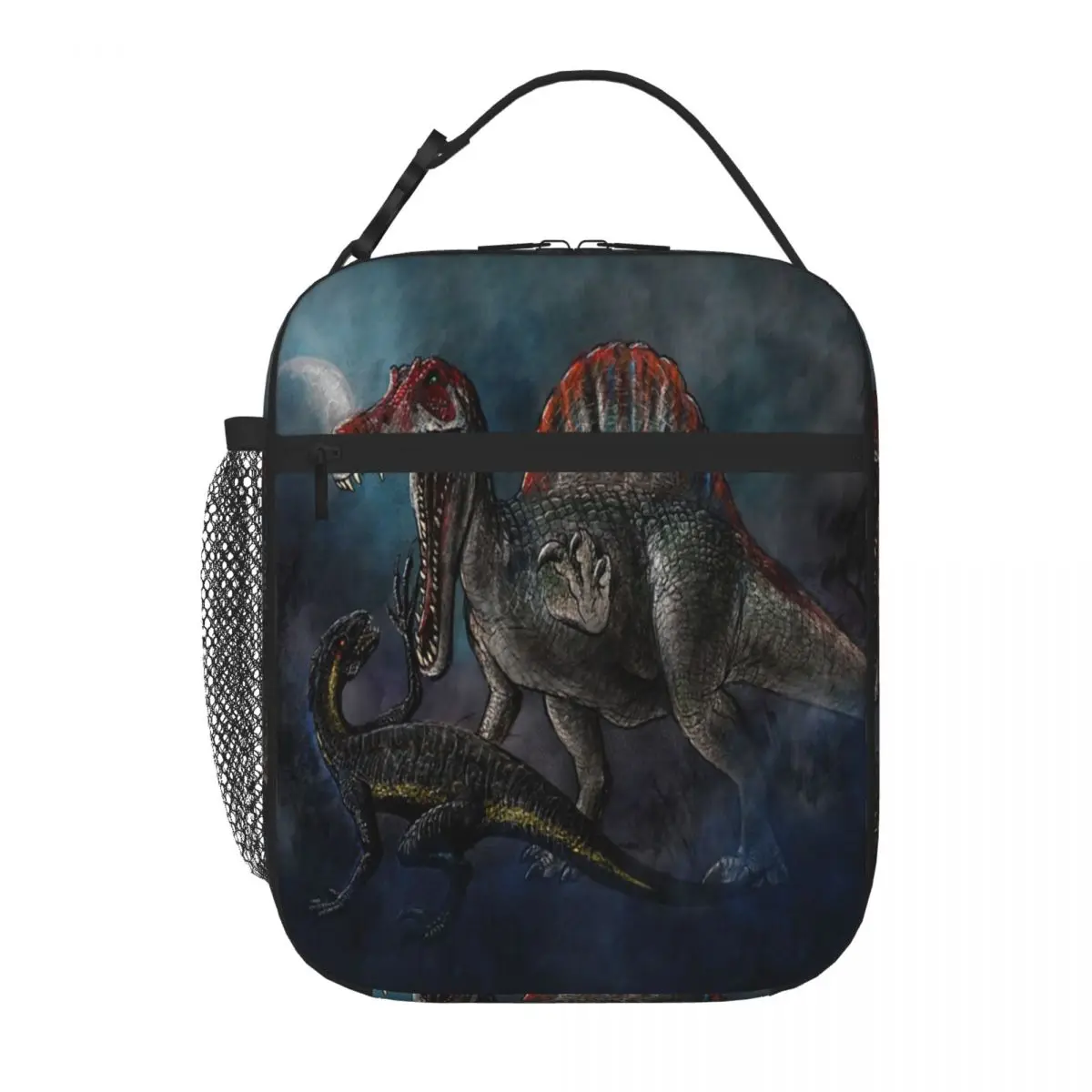 Spinosaurus Vs Indominus Rex Dinosaur Battle Lunch Tote Lunch Bags Cute Lunch Bag