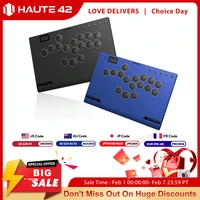 Haute42 M-Ultra Gen 2 Aluminium Alloy Fightstick Leverless Hitbox Controller For PC/ Ps4 / Ps5 Stickless Arcade Stick Controller