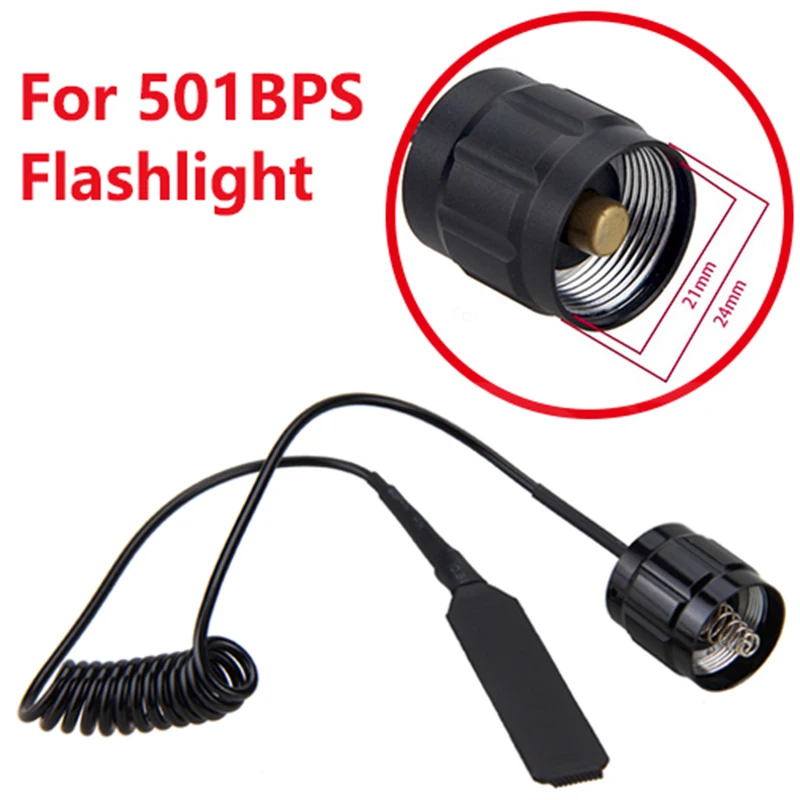 Flashlight Pressure Switch Controller For A100/501B/502B/C8/C8.2/C10/C11/C12/T67/710/802 Rat Mouse Torch Tail Switch For Hunting button light switch kit foam aircraft flashlight switch cap remote switch