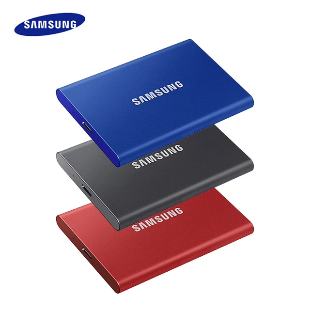 Samsung T7 Ssd 1tb Nvme 2tb 500gb External Solid State Drives Type-c Usb  3.2 Gen2 And Backward Compatible For Laptop Pc - Portable Solid State  Drives - AliExpress