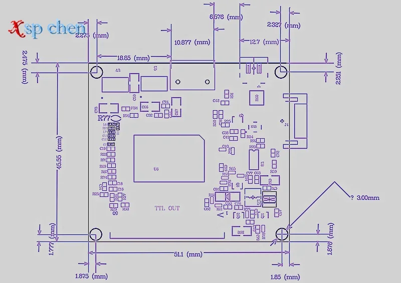 Monitor Lcd Driver Control Board Compatível com Mini Hdmi Lattepandaraspberry pi Banana pi pi pc 1024x600 - Imagem 4