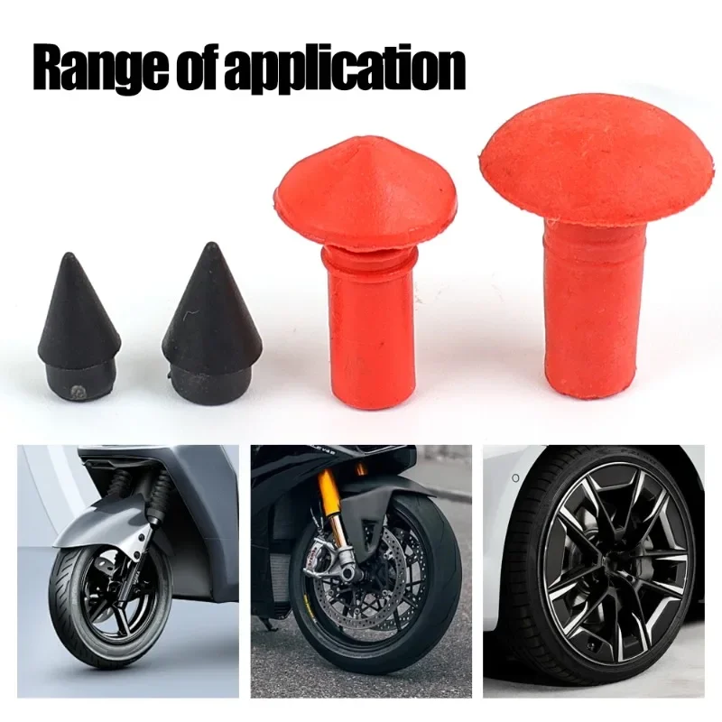Car Motorcycle Mushroom Shape Patching Nails Portable Tire Repair Tools Vacuum Tyre Repair Rubber Nails Auto Accessories 180pcs tire repair kit