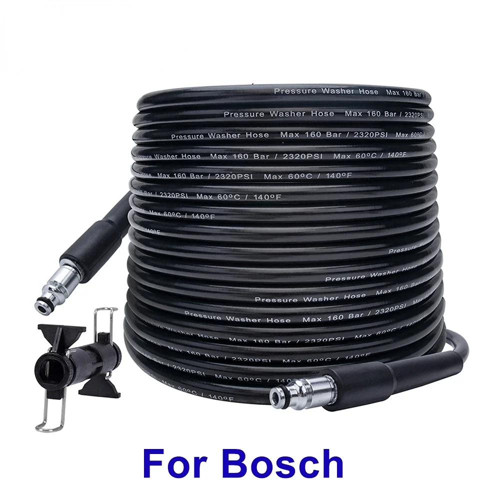 

6 10 15 m Pressure Washer Hose High Water Cleaning Hose Pipe Cord Car Washer Extension Hose for Bosch High Pressure Cleaner