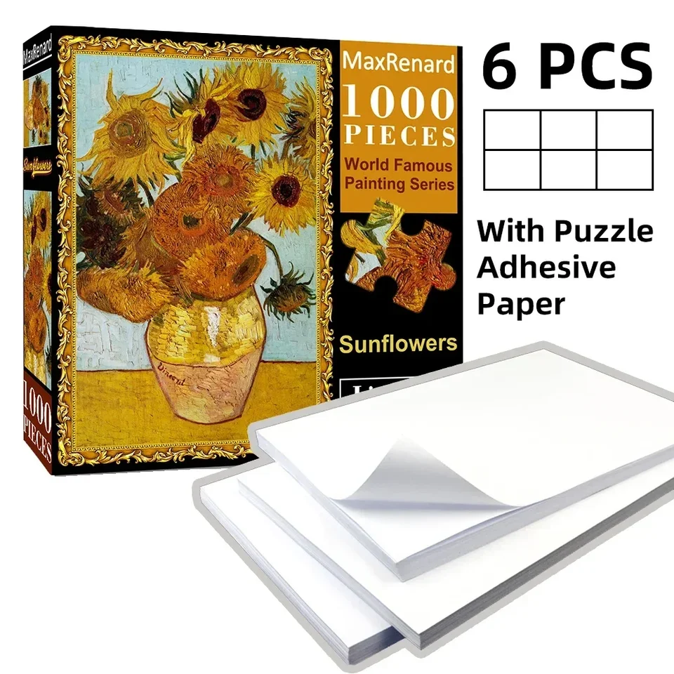 MaxRenard Jigsaw Puzzle 1000 pezzi per adulti Puzzle rotondo