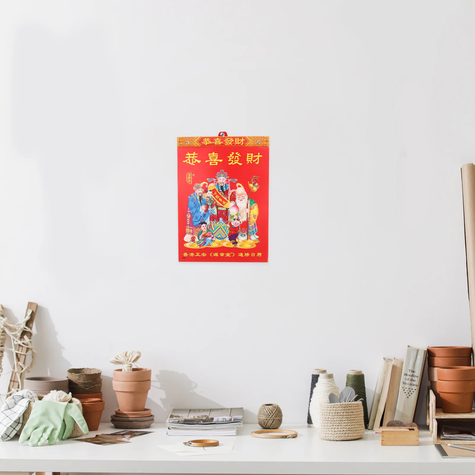 

Wall Calendar Traditional Calendar Tearable Chinese Lunar Calendar Year Of Dragon Calendars Home Office Supplies